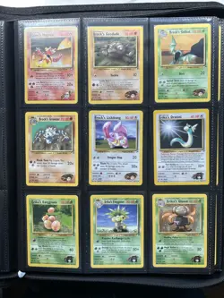 Pokemon Gym Heroes Complete Set 132/132 Near Mint/Lightly Played Clean Set WOTC - Image 5