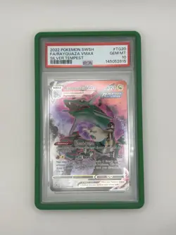 Rayquaza VMAX TG20/TG30 Pokemon Sword & Shield Silver Tempest PSA 10 - Image 1