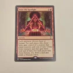 MTG Seize the Spotlight Commander: Streets of New Capenna Non-Foil - Image 1