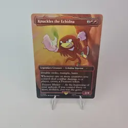 Knuckles the Echidna (Rainbow Foil) 2082 Secret Lair Drop Series MTG NM - Image 1