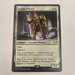 Magic The Gathering Vexilus Praetor Commander: Warhammer 40,000 MTG - Image 1