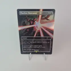 MTG - Flawless Maneuver Secret Lair - SLD #1728 LP BORDERLESS Foil - Image 1