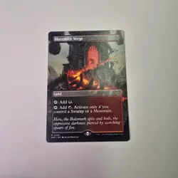 Blazemire Verge Borderless - Duskmourn Magic The Gathering Near Mint MTG - Image 1