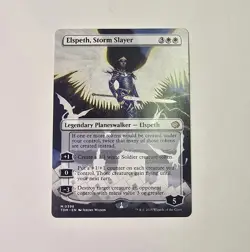 Elspeth, Storm Slayer (Borderless) Tarkir: Dragonstorm Non Foil MTG - Image 1