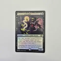 Magic The Gathering Warren Soultrader-Modern Horizons 3-FOIL MTG - Image 1