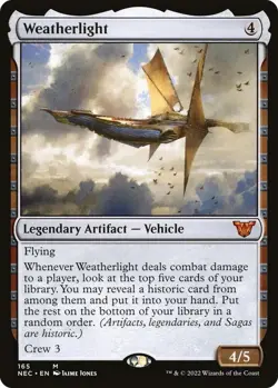Weatherlight NM #165 Commander: Kamigawa: Neon Dynasty MTG - Image 1