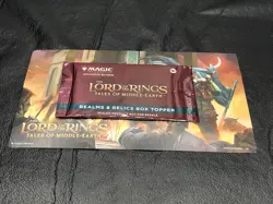 B6 The Lord of the Rings Tales of Middle-Earth Realms Relics Box Topper Pack MTG - Image 1
