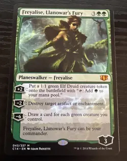 Freyalise, Llanowar's Fury - Commander 2014 Magic the Gathering MTG - Image 1