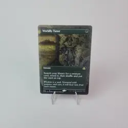 Worldly Tutor (Borderless) Magic the Gathering Dominaria Remastered Non-Foil - Image 1