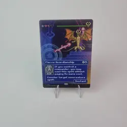 MTG Fierce Guardianship (1823) Rainbow Foil Secret Lair: Pixel Perfect NM - Image 1