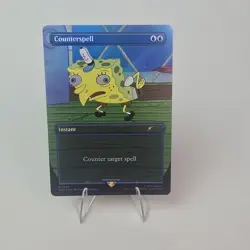 Counterspell 1933 Rainbow Foil Spongebob Secret lair Drop SLD MTG LP - Image 1