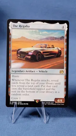The Regalia REGULAR NM - Final Fantasy FIN 0267 MTG 🔮 A - Image 1
