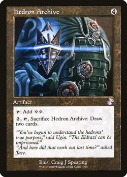 Hedron Archive-Time Spiral Remastered-Retro Frame-Regular-395-NM - Image 1