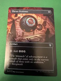 Thran Dynamo (Borderless) U 658 Commander Masters NM - Image 1