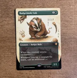 Magic: The Gathering Badgermole Cub (Borderless) - Avatar: The Last Airbender - Image 1