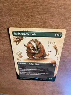 Magic: The Gathering Badgermole Cub (Borderless) - Avatar: The Last Airbender - Image 3