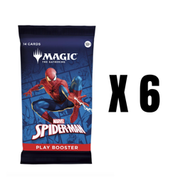 MTG Marvel’s Spider-Man Play Booster Pack - New and Sealed! (6Pack) - Image 1