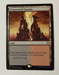 Dragonskull Summit 147 NM Lorwyn Eclipsed Commander MTG - Image 1
