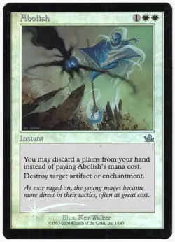 Abolish 2000 Prophecy FOIL White Uncommon Instant MTG NM AZ3 - Image 1