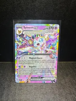 Pokemon Sylveon ex 086/191 Surging Sparks Double Rare NM - Image 2