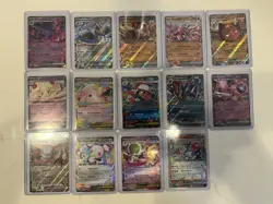 Lot Of 14 Ex Pokemon Cards. Multiple Sets - Image 1