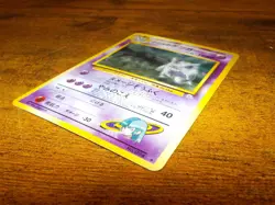Pokemon Sabrina's Gengar old back Gym Heros Year 2000 Japanese Ver Holo Rare - Image 3