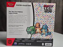 Pokemon Scarlet & Violet 151 Poster Collection Box (Factory Sealed) 820650853166 - Image 3