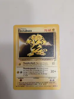 Electabuzz 024/130 Base Set 2 Regular Pokemon - Image 2