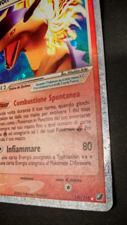Typhlosion ex EX Forze Segrete 110/115 ITA - Carta Pokemon Ultra Rara - Image 3