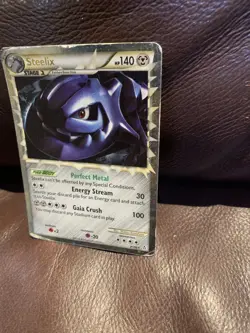 Pokemon TCG Steelix PRIME 87/95 Unleashed, HeartGold SoulSilver era (DMG) - Image 3