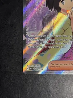 Pokemon Erika's Invitation 196/165 151 SV Ultra Rare Full Art Trainer - Image 3