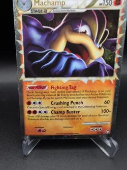 Machamp (Prime) 95/102 - Triumphant Holo Rare Pokemon TCG MP - Image 3