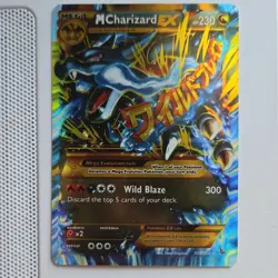 Pokemon M Charizard EX Ultra Rare Full Art Holo Flashfire 69/106 Mega EX - Image 1