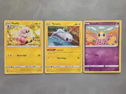 Pokemon TCG Pikachu 7/15 Holo McDonald 2022 Promo Bundle Flaaffy Tynamo Cutiefly - Image 4