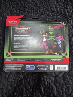 Pokemon TCG Shrouded Fable Pecharunt 3 Pack Blister - Image 2
