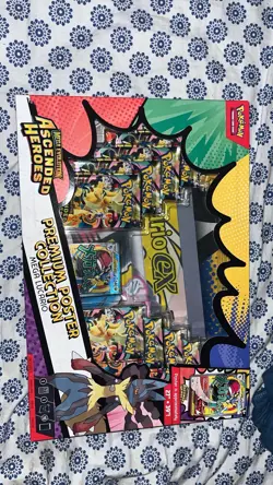 Pokemon TCG Ascended Heroes Premium Poster Collection Mega Lucario 🚚 Fast Ship - Image 1