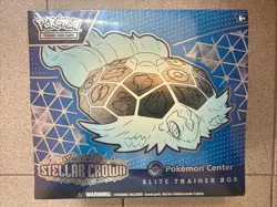 Pokemon Center Stellar Crown Elite Trainer Box ETB New Factory Sealed SHIPS ASAP - Image 1