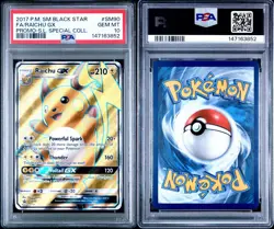 PSA 10 Raichu GX SM90 Black Star Promo Pokemon TCG 2017 Shining Legends - Image 3