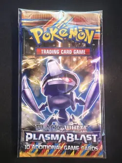 (2x) 2013 Pokemon Plasma Blast Booster Pack Black White Dialga Genesect Sealed - Image 3