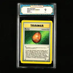 TQG 9 MINT 2000 Pokemon ENG Berry #99/111 C - Image 1