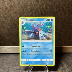 Toxapex 69/214 Pokemon Lost Thunder Sun & Moon Regular Rare - Image 1