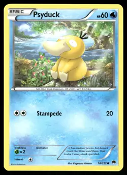 Psyduck 16/122 Common BREAKpoint Pokemon Lightly Played - Image 1