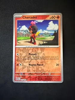 Charcadet [Reverse Holo] #25 Pokemon Paradox Rift - Image 1