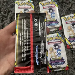 Pokemon TCG Phantasmal Flames (Mega Evolution) Fun Packs 5 Sealed Packs - Image 4
