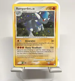 2007 Pokemon Mysterious Treasures - Rampardos Holo MP - Image 1