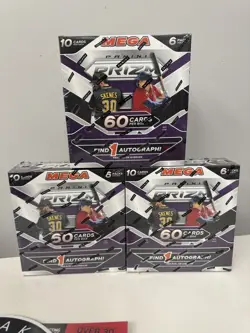 (3) 2025 Panini Prizm MLB Mega Box Baseball. Sealed. New. - Image 1