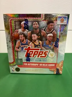 2025 Topps Holiday Basketabll Mega Box - Factory Sealed - Image 1