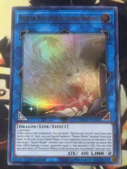 Yugioh: Protector Whelp Of The Destruction Swordsman - DUOV-EN008 Ultra 1st LP - Image 1