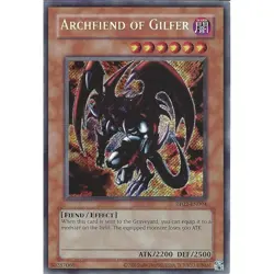 Yu-Gi-Oh Archfiend of Gilfer RP02-EN094 Secret Rare - Image 1
