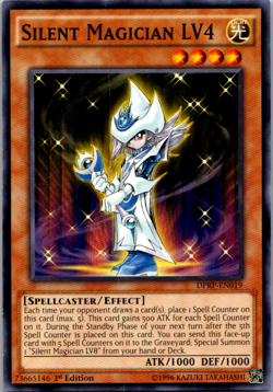 Yu-Gi-Oh! Silent Magician LV4 DPRP-EN019 1st Edition Super Rare Duelist Pack: Ri - Image 1